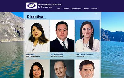Ex-Presidenta de la Sociedad Ecuatoriana de Glaucoma